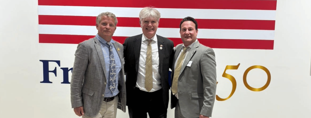 News article entitled USA Embassy visit by Ashford Port Health