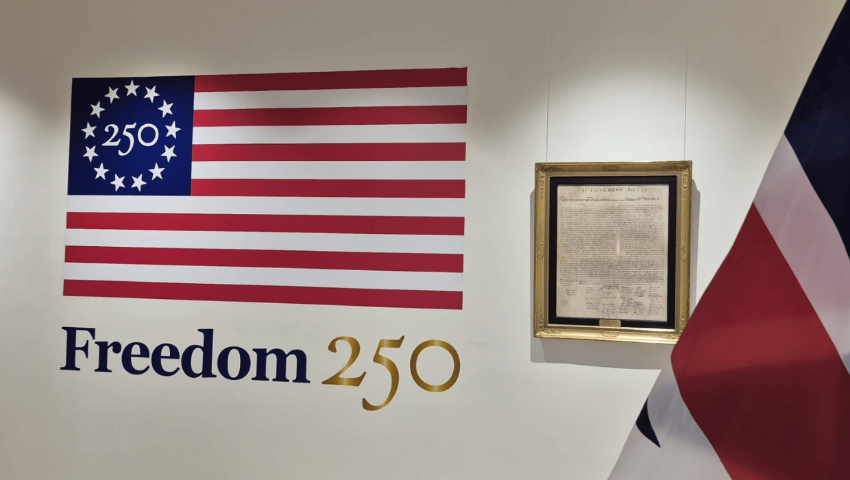 News article entitled USA Embassy visit by Ashford Port Health